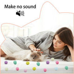 Andiker launcher in use demonstrates easy toss for interactive cat bonding