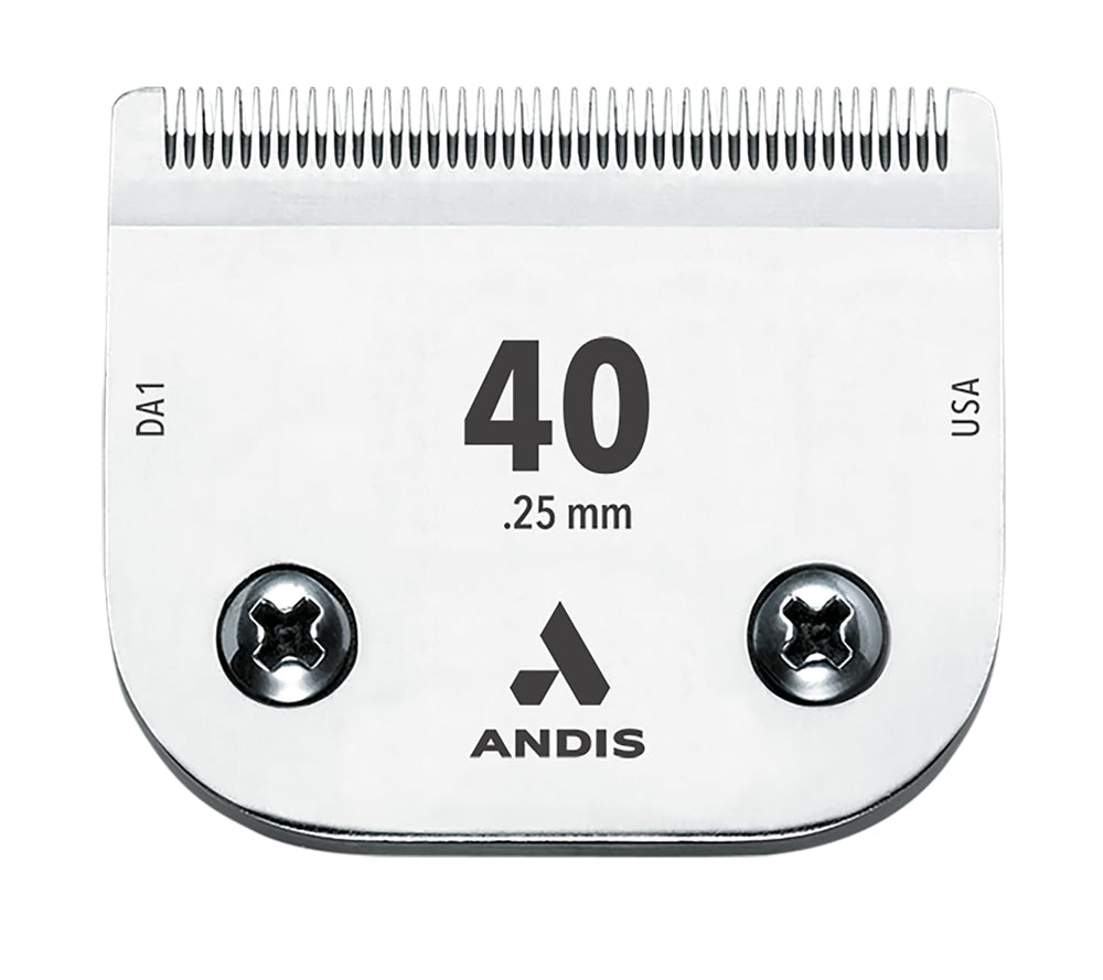 Andis CeramicEdge blade close-up showing heat resistance for smoother grooming sessions