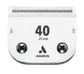 Andis CeramicEdge blade close-up showing heat resistance for smoother grooming sessions