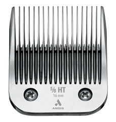 Andis UltraEdge detachable blade size 5/8 HT delivers a smooth 16mm cut with rust-resistant chrome finish.