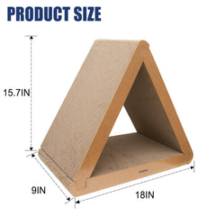 Angetra scratch pad with six surfaces shown, extended scratching life for cats