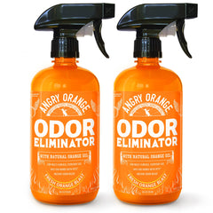 ANGRY ORANGE pet odor eliminator bottle neutralizes pet smells at the source in your home
