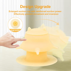 Anhozuo feeder shows strong suction base for stable bedside feeding.