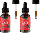 Animal Essentials Yucca botella 1oz: soporte articular para perros y gatos.