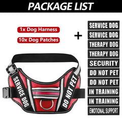 Animire dog vest reflective strip detail for night visibility