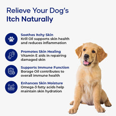 Aniwell Quercetin Di-Hydrate packaging hints at itch relief and anti-inflammatory support.