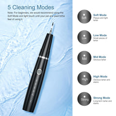 Ankilo upgraded dog plaque remover in-use ultrasonic demonstrates gentle tartar disruption during brushing