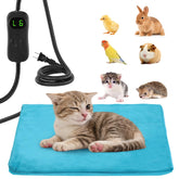 ANPHSIN Pet Heating Pad front view shows compact warmth for small pets.