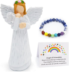 Anrkets Angel of Friendship pet memorial figurine, a comforting keepsake for pet loss.