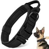 Antswish Tactical Dog Collar main view shows durable nylon construction for all-day wear.
