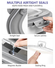 ANVS pet-food container scoop included for easy portioning