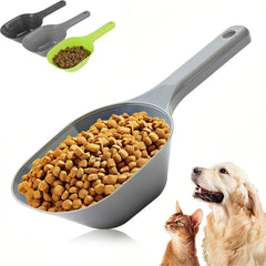 ANVS pet scoop shows 1 cup capacity for precise portions