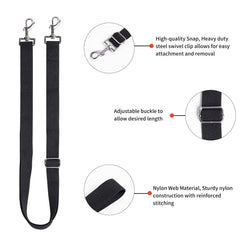 Aocuxze leg straps with 360-degree swivels for easy attachment to D-rings