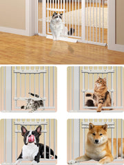 Aodbicy double-locking latch remains secure, helping keep pets contained.