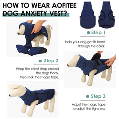 AOFITEE dog ear-cover detail showing warm, secure ear protection