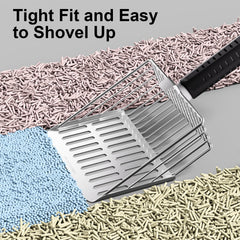 Aoktech speed sifter litter box scoop base and hook for convenient storage after use.