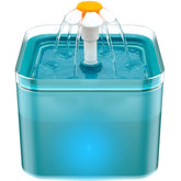 AONBOY cat water fountain front view 2L provides fresh hydration for pets.