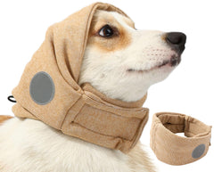 AOOLMOL dog ear muffs adjustable noise protection for fireworks and storms