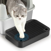 Aothey Litter Box Step main photo shows a stable ramp fitting most litter boxes for easy access