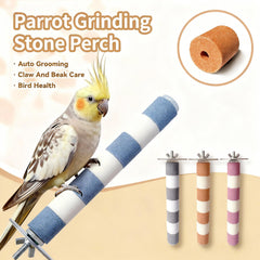 Percha AOTU para corte natural de uñas y pico en aves