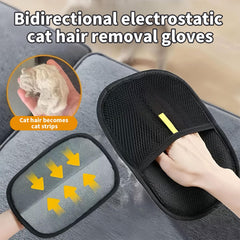 Apanbar Furhero Mitt glides over car seats removing fur