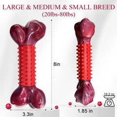 Apasiri beef-flavored dog bone appeals to strong chewers and promotes independent play.