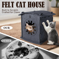 Apasiri Cat House interior snug nook demonstrates safe hideaway for cats