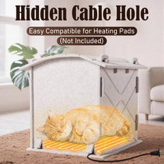 Apasiri cat house – scratch-resistant design helps pets knead safely.