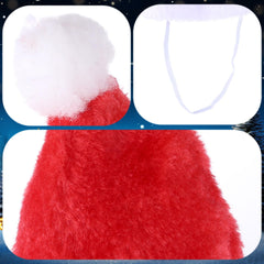 Apausvcm adjustable Santa hat elastic strap for a snug, comfortable fit