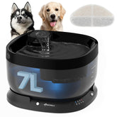 APD APETDOLA FP30 wireless water fountain pump shows cordless operation for flexible placement anywhere.