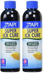 API Liquid Super Ick Cure bottle front view for ich treatment in freshwater or saltwater tanks