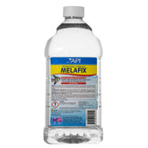 API MELAFIX bottle front label shows natural antibacterial formula for freshwater fish.