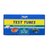API replacement test tubes with caps 24-count box for reliable kit replacements.
