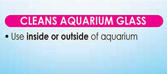 API Safe & Easy cleaner removing mineral deposits from aquarium glass