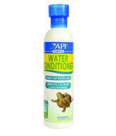 API Turtle Water Conditioner bottle-cap closeup showing easy water treatment for turtles