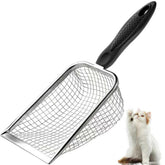 Apidgrowth cat litter scoop long-handle for easier, hands-free cleanup.