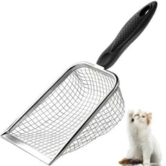 Apidgrowth cat litter scoop long-handle for easier, hands-free cleanup.