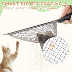 Apidgrowth non-slip grip scoop stays comfortable during extended use.