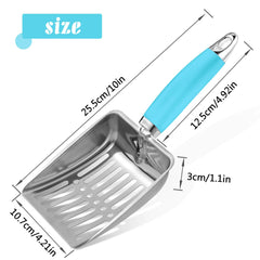 Apidgrowth cat-litter-scoop sturdy mesh action for efficient waste removal