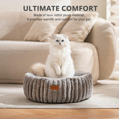 APPKER cat bed machine-washable cover simplifies care after messes