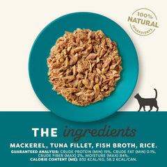 Applaws limited-ingredient packaging closeup highlights simple, natural ingredients.