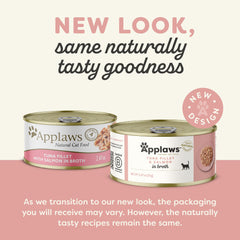 Applaws limited ingredients wet cat food can highlighting simple recipe for sensitive eaters.