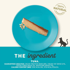 Applaws natural-ingredients-label-detail emphasizes grain-free, simple snack for cats