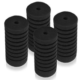 AQQA 4-pack aquarium sponge filter AQ016-L closeup highlights filtration material.