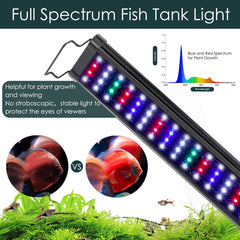 AQQA LED diodes close-up show high-CRI LEDs for vibrant colors