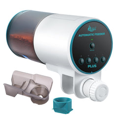 AQQA automatic fish feeder interval schedule for precise feeding times.