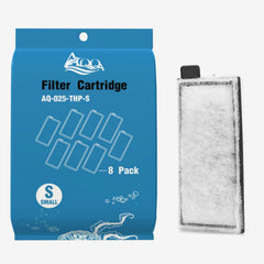 AQQA cartridge components cotton and activated carbon for odor control