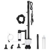 AQQA fish tank cleaner assembly enables easy setup and maintenance