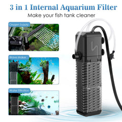 AQQA rainwater aerator system in action promoting oxygenation and water movement for healthier fish.