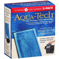 Aqua-Tech EZ-Change 3-pack front view for convenient filter changes.